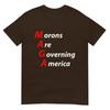 Morons Are Governing America Anti Trump Political TShirt TShirt