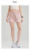 Women's Quick-Dry Loose Two-Piece Sports Shorts: Anti-Exposure, Running, Training, Yoga 5-Point Fitness Pants