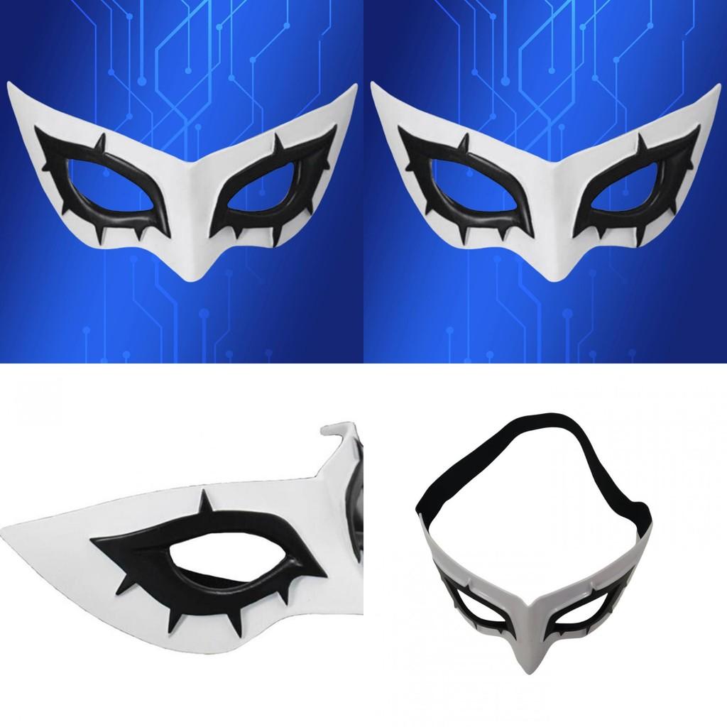 Amamiya Ren Halloween Halvmask Med Rolig Design För Kostymfester Och Cosplay-Evenemang