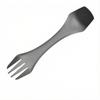 Titanium Spork 2-in-1 Spoon Ultralight Cookware Portable Fork Knife Outdoor Camping Picnic Travel Eco-Friendly Flatware
