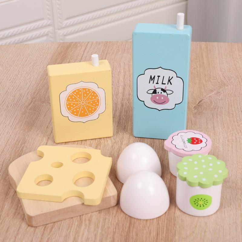 Playing house children's fruit and vegetable cutting music cutting fruit toys simulated vegetables wooden cutting watch kitchen birthday gift