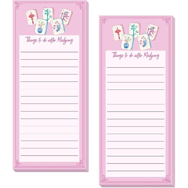 2Pcs Highland Cow Magnetic Notepads Rustic Cow Sunflower Bee List To-Do Paper Pad Brown Grocery Shopping List Memo Pad For Home Kitchen Fridge Decor