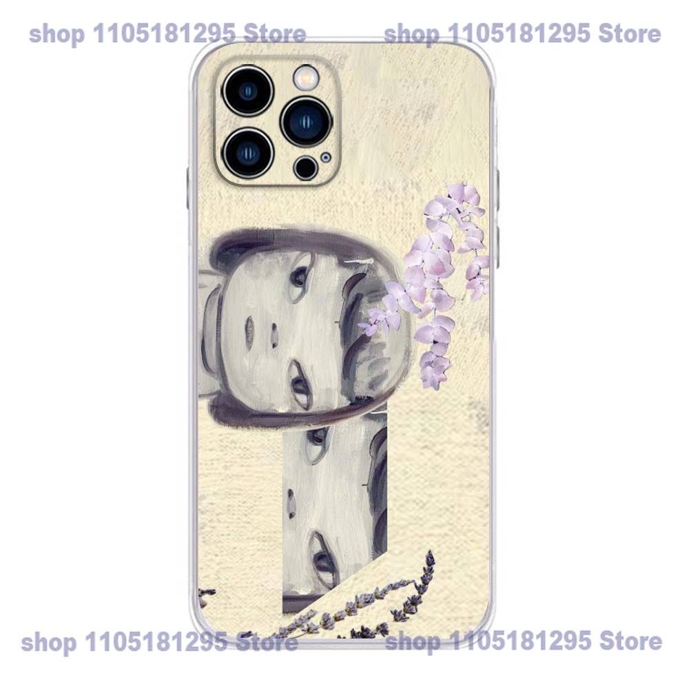 Cute Y-Yoshitomo Nara Phone Case For iPhone 17,16,15,14,13,12,11 X,Plus,Pro,Max,XR,Plus,E,Mini Transparent Soft Cover