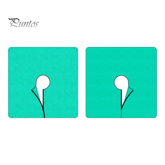 Outdoor Fall Cleanup Supply Landscape Pruning Tarp with Hole, Metal Buckles, Waterproof Waste Tarp, Hole Garden Tree Bush Trimming for Collecting