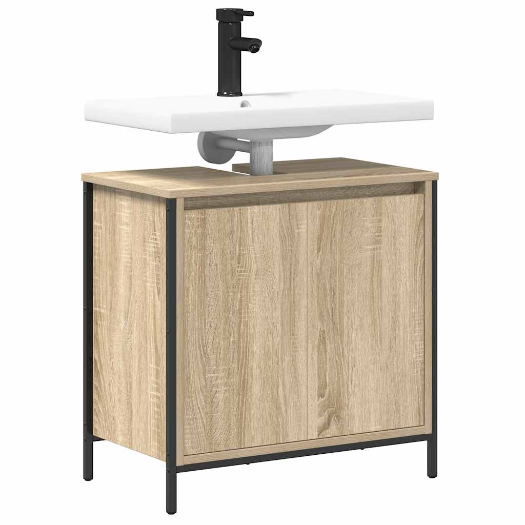 Washbasin Cabinet in Sonoma Oak 60 x 34.5 x 60 cm