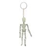 Portachiavi Teschio Ciondolo Borsa Teschio Articolazioni Mobili Portachiavi Teschio Portachiavi di Halloween Luminescente per Borsa a Mano Zaino da Uomo