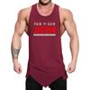 Summer Men’s Gym Clothing   Bodybuilding Training Sleeveless Tops Youthful Vitality Loose Irregular Hem Cotton Tank Tops