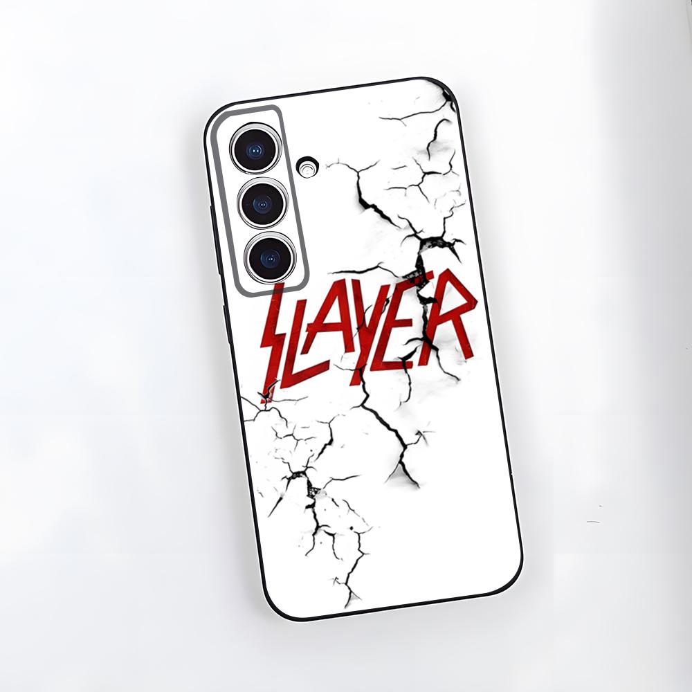 

Slayer Metal Rock Band Phone Case For Samsung A25 A13 A33 5G A54 A36 A35 A56 A52 A14 Shockproof Soft Cover Samsung A54