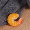 PVC Simulation Shrimp Tail Mini Fake Shrimp Photo Window Display High Imitation Shrimp  Hotel
