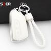Tpu Car Key Case Cover Shell Fob Keychain For Vw Volkswagen Golf 8 Mk8  For Skoda Octavia For Seat Holder Fob Accessories