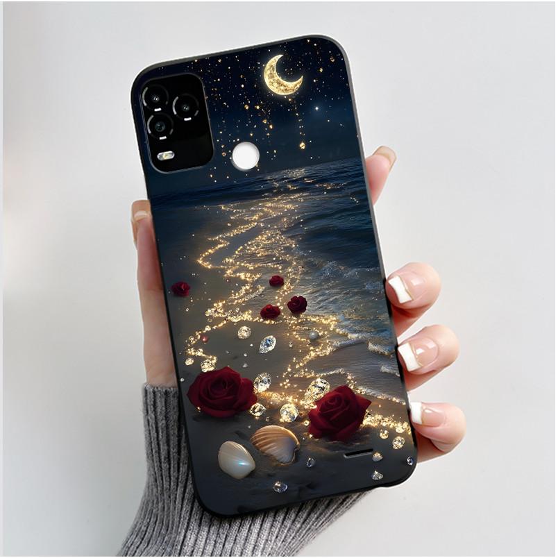 Phone Case For BLU G71 Plus G71+ Case Luxury Cute Love Rabbit Cartoon Funny Cover Shell Black Soft Silicone Protective Casing