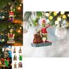 Lustige Grinch Hängedekoration Acryl Weihnachtsbaumschmuck Für Auto Innenraum Styling