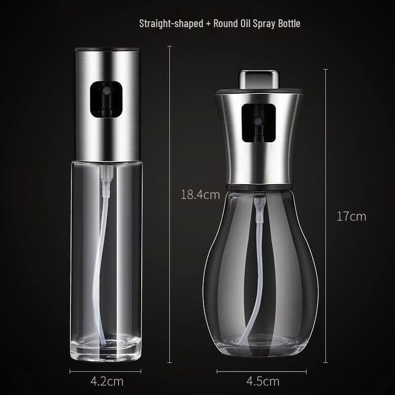ZISIZ Stainless Steel Oil Spray Bottle