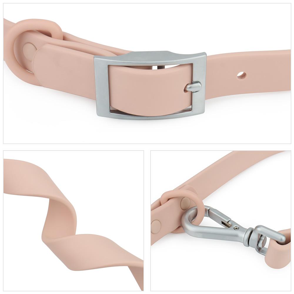 Set Collar Leash Pet PVC Cat Collar Leashes For Small Medium Big Dog Outdoor Walk