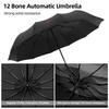 12 Bone Fully Automatic Umbrella UV Resistant Folding Umbrella Sunshade Protection For Tesla Model 3 Model X Mod Model Y Model S