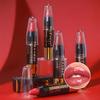 Feuchtigkeitsspendender Lippenstift mit Kreide, samtig, feuchtigkeitsspendender Lipgloss mit Spiegel, hinterlässt keinen Fleck, wasserfester Lippenstift sorgt für ein schönes, glänzendes Lippen-Make-up