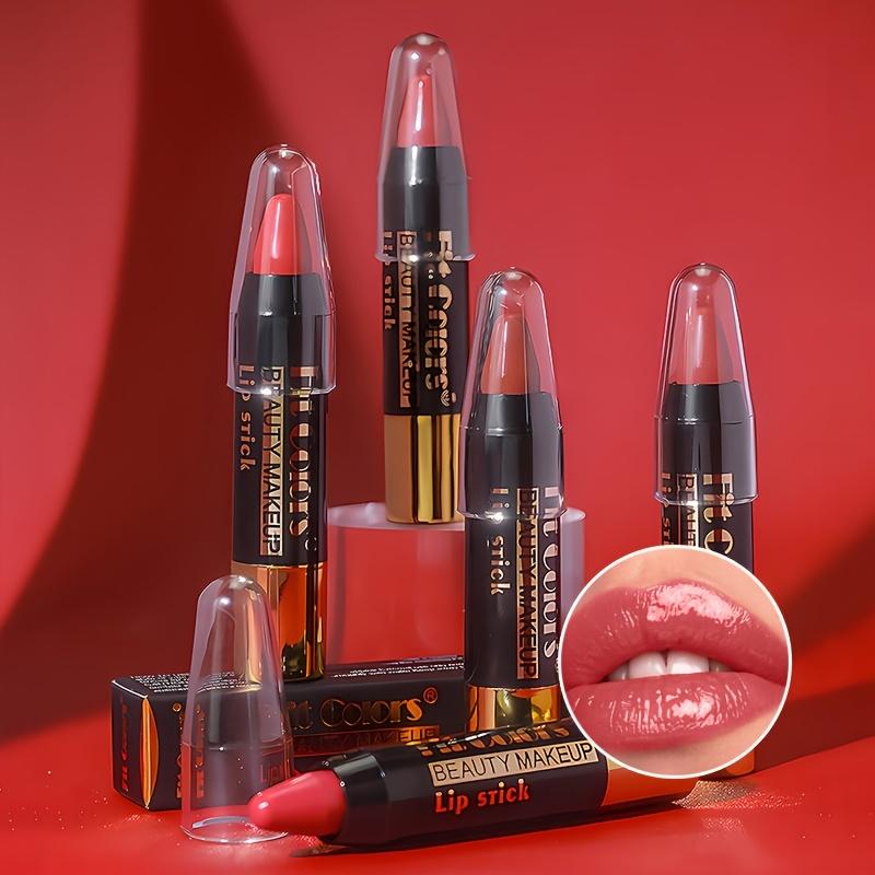 Feuchtigkeitsspendender Lippenstift mit Kreide, samtig, feuchtigkeitsspendender Lipgloss mit Spiegel, hinterlässt keinen Fleck, wasserfester Lippenstift sorgt für ein schönes, glänzendes Lippen-Make-up