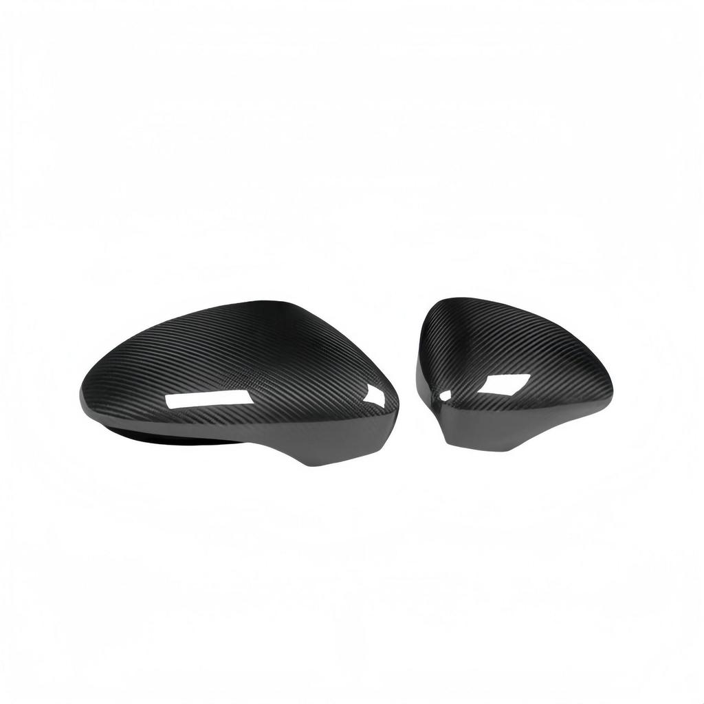 Porsche Panamera 971 Carbon Fiber Rearview Mirror Cover Trim Modification.