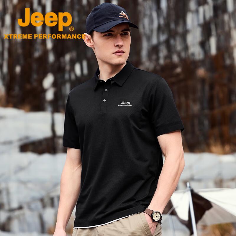 Мужская быстросохнущая спортивная рубашка-поло Jeep M/170