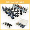 Classic Chess Building Blocks Set With Plastic For Kids And Adults