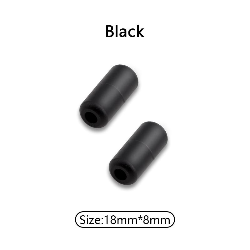 1Pair Matte Metal Shoelaces Locks Capsules Shoelaces Durable buckle Colorful Shoes Accessories Aesthetic Sports Laces Lock