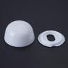 6PCS Bathroom Screw Covers Plastic Rustproof Caps Strong Elegant Finish for Toilet Sink Cabinet & Household Fixtures