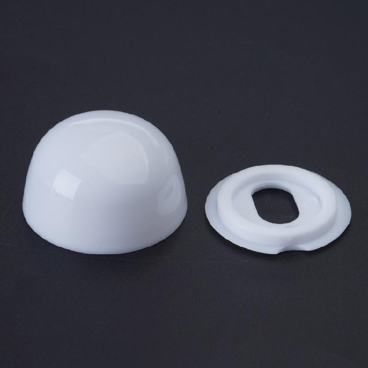 6PCS Bathroom Screw Covers Plastic Rustproof Caps Strong Elegant Finish for Toilet Sink Cabinet & Household Fixtures