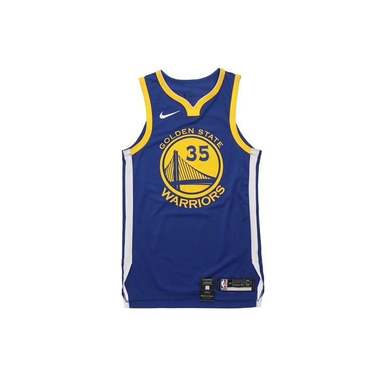 Nike NBA KD Warriors Icon Edition Authentic Jersey Blue Men s AV2643-495 M