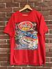 00s Vintage Coca Cola Beware Beast Nascar Tee Flame Racing