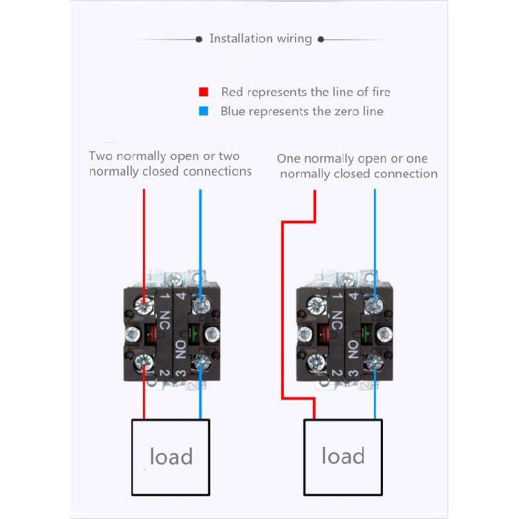22mmMomentary Push Button Switch 10A 240V~3A Circular Small Size Flat Round Panel NC/NO XB2-BA31 XB2-BA42 ZB2-BE101C 102C