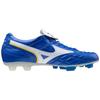 Mizuno Wave Cup Legend Durable Soccer Shoes Men Soccer Shoes Blue White Yellow P1GA201901