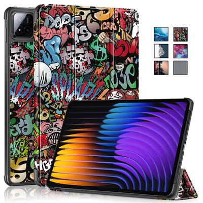 Funda For Xiaomi Pad 7 Case 11.2" Fashion Paint Magnetic Smart Leather Cover For Coque Xiaomi Pad 7 Pro Case Cover 11.2 Inch