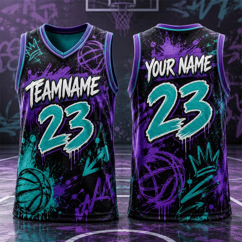 Fashion Trendy Basketball Jersey For Men Free Custom Name Team Name Number Sports Tank Tops Loose Quick Dry Outdoor Vest