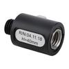 Surveying Pole Adapter 5 8inx11 Thread 40mm Length Aluminium Alloy GPS Quick Release Adapter