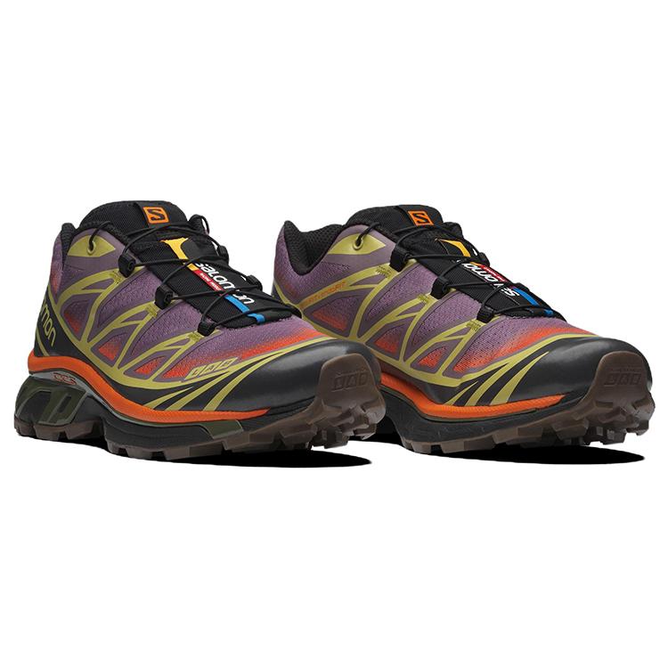 SALOMON XT 6 Skyline 'Grey Orange Purple' 416299