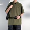 Men's Summer Lightweight Half-Zip Polo T-Shirt