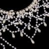 Bride Hairband Hand Beading Shining Pearls Jewelry Beaded Heavy Pearls Chain for Bachelorette Party