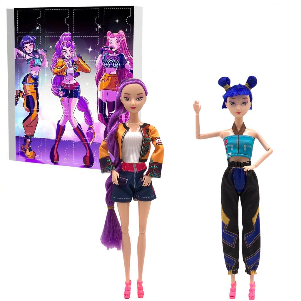15cm Trendy Play 3 Fashionable K-POP Devil Hunter Vinyl Doll Doll Girl Toy Christmas Gift Birthday Gift Doll Hobby Collector
