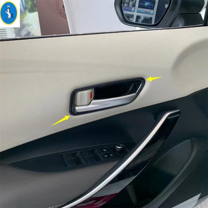 Fit For Toyota Corolla Cross  - 2024 Gear Shift Head Knob / Upper Air Outlet / Handle Bowl Panel Cover Trim ABS Accessories