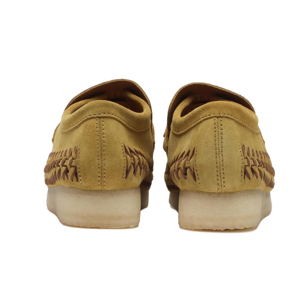 Clarks Wallabee Loafer Weave 26175778 Olive Suede