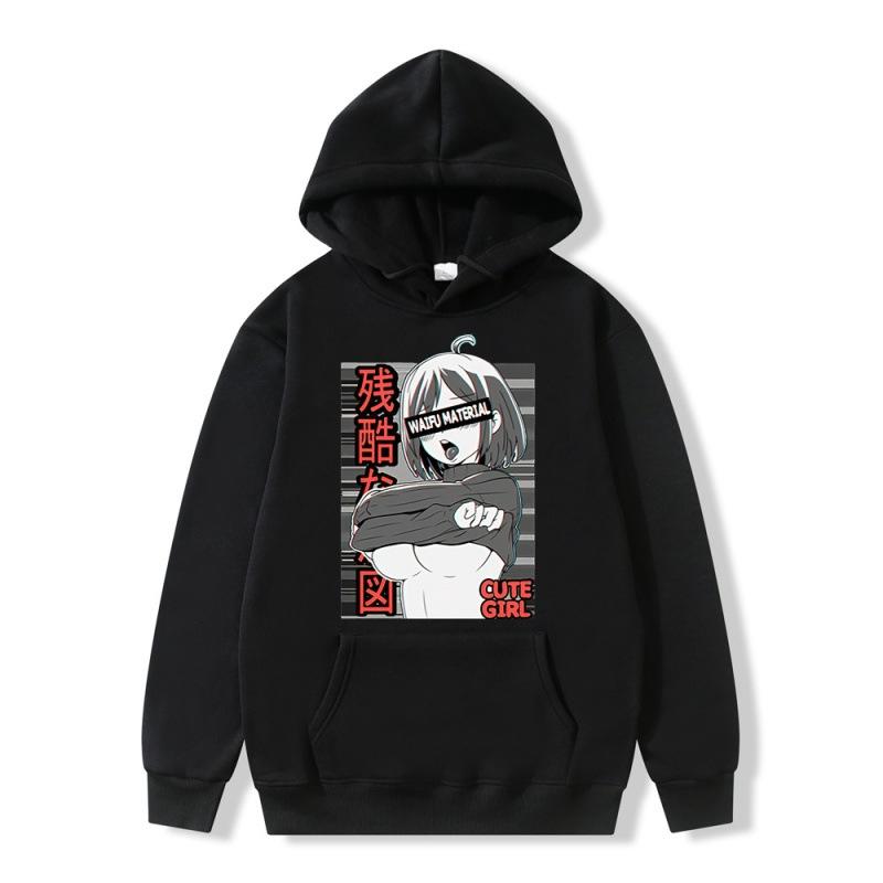 Cartoon Stripper Hoodies Women Men Long Sleeve Hooded Sweatshirts Unisex Casual Streetwear Y2K Street Fashion Clothing