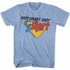 Army Of Darkness Shop Smart Light Blue Heather T-Shirt Mens Womens Tees Top