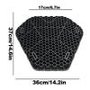Motorcycle Breathable Structure Cushion Motorbike Seat Cushion 3D Honeycomb Shock-Absorbing Pad Motorcycle Items