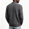 Men's V-Neck Knit Pullover Sweater with Long Sleeve for Fall and Winter