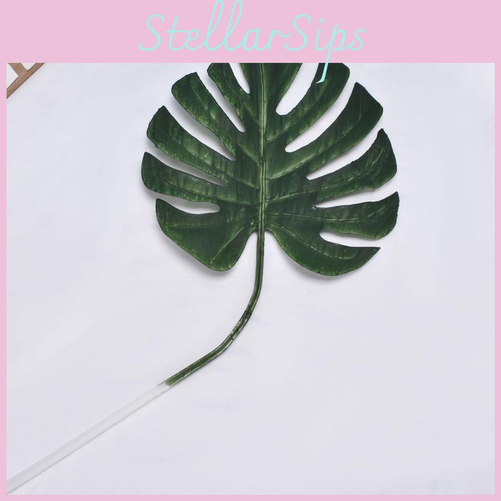 Monstera Deliciosa Liebm Leaf Simulated Plant For Wedding Centerpieces Hotel Decor Photography Prop