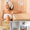 Sauna Thermometer Hygrometer Alloy Wall Mounted Sauna Room Temperature Humidity Tester Monitor Precise Fahrenheit Thermometer