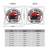 MAGAMake American Go Away  Square Pillow Case Greenland  Cushion Cover Customized Zipper Decorative Pillowcover for Car 40x40cm
