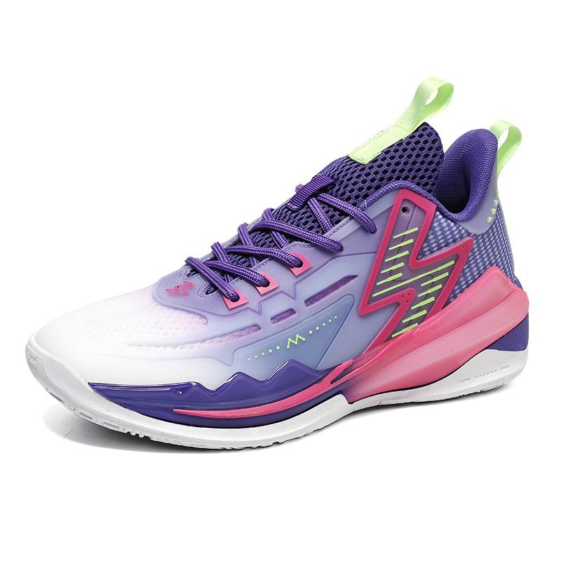 

Basketball shoes, men s and women s same boots, mesh luminous sports shoes, adolescent students actual combat sneakers 35