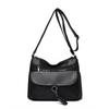 Women's bag Multi-pocket stylish and simple shoulder bag Casual light texture Large capacity messenger women's bag