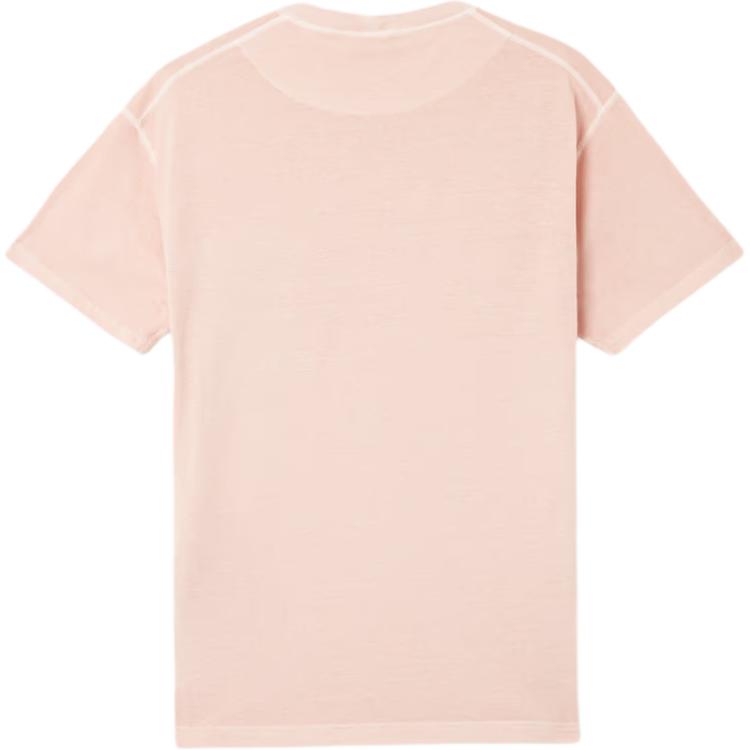 STONE ISLAND Ss25 Compass Print Pocket Design Short Sleeve T-Shirt Men Tops Pink K1S152100219-V0182